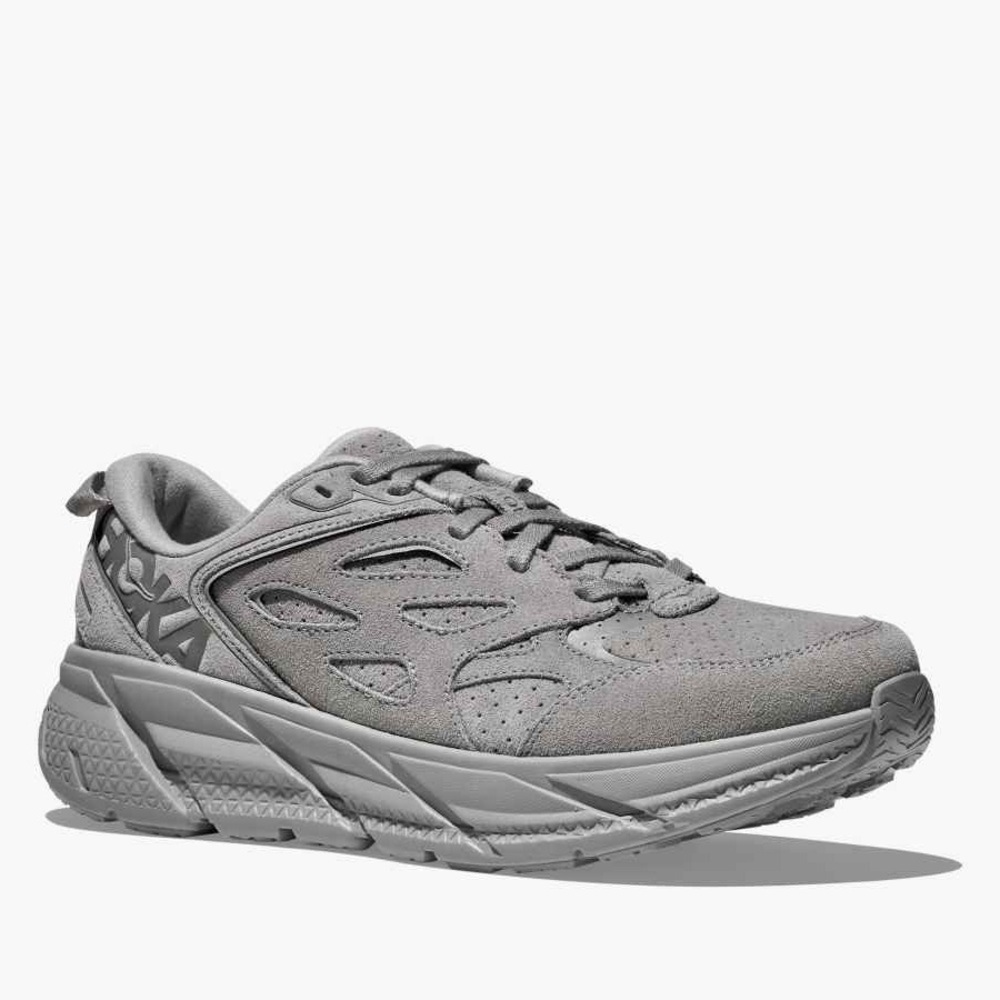 Hoka Clifton L Suede Sneakers. NWT in box! - Picture 2 of 9
